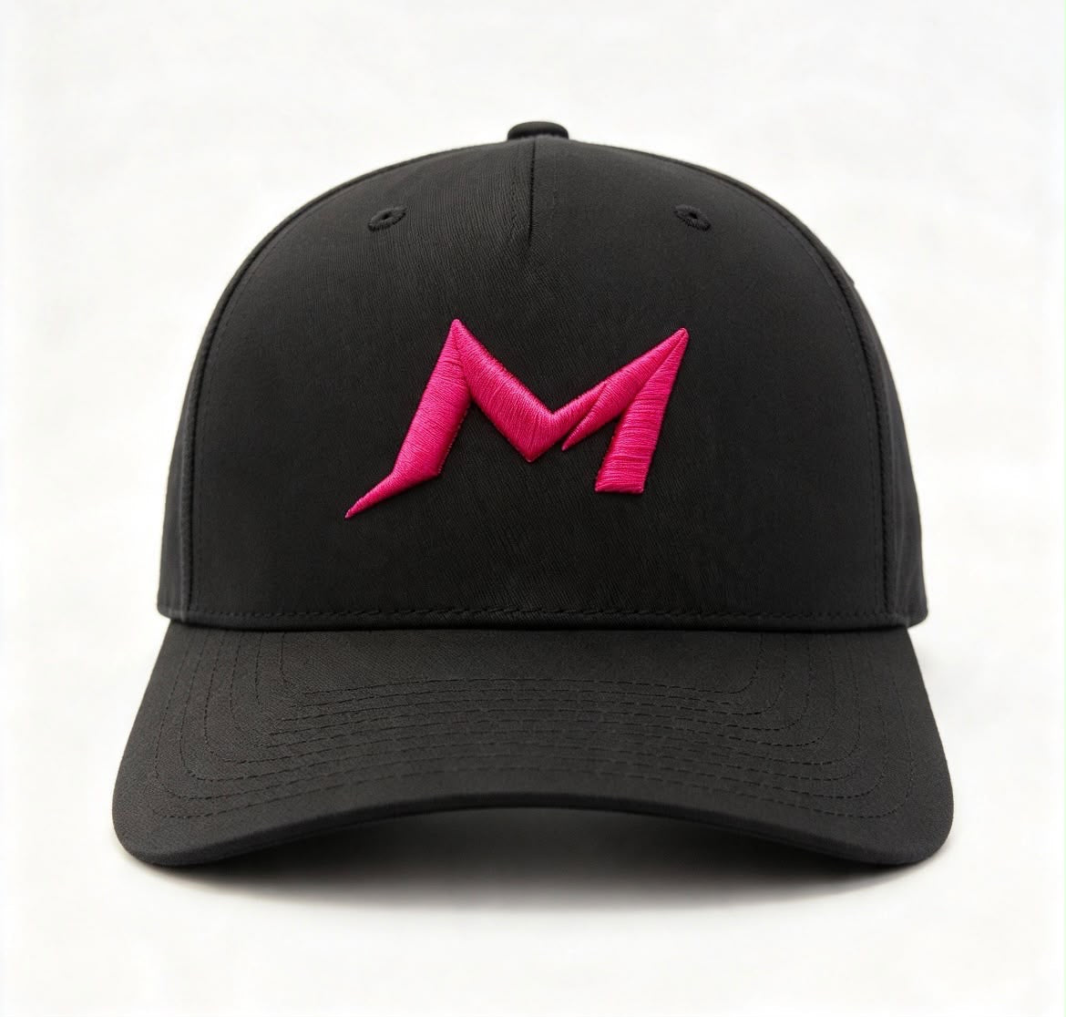pink logo cap